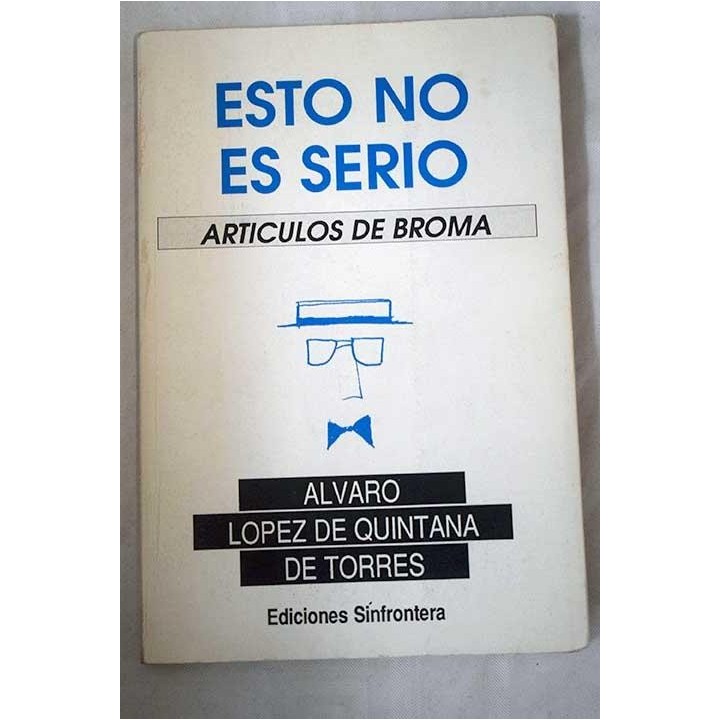 Esto no es serio. Artículos de broma